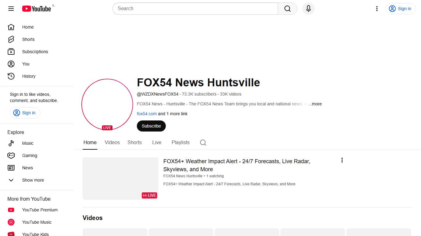 FOX54 News Huntsville - YouTube