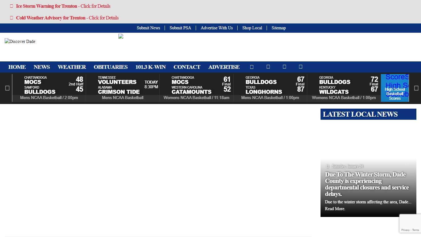 DeKalb County Alabama Arrest Report September 12th – Discover Dade